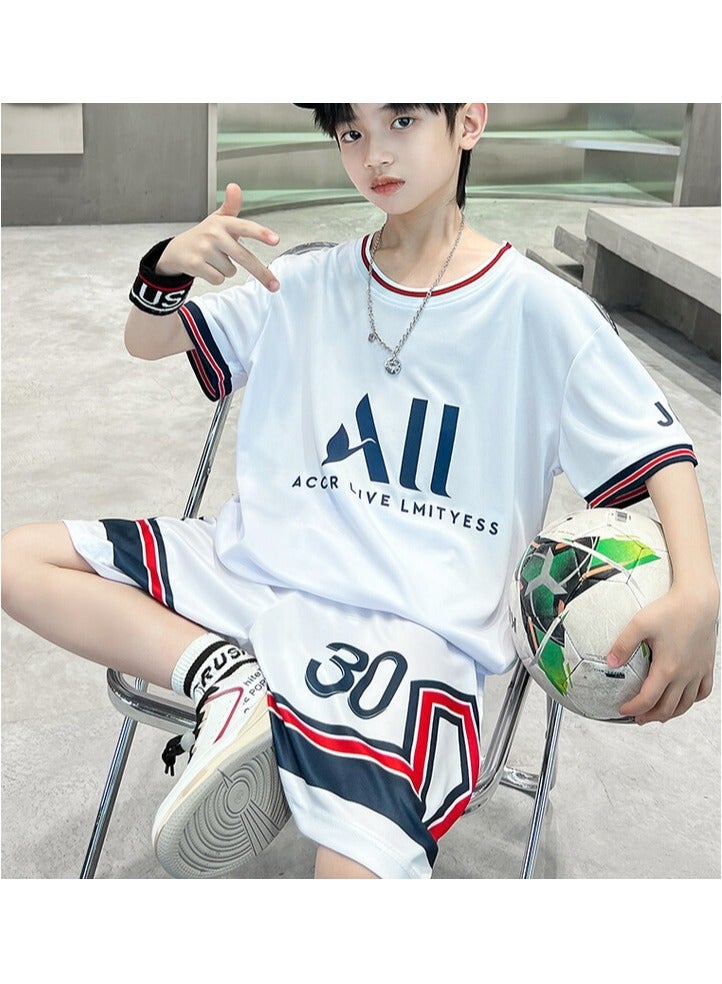 KUYING New Children's Basketball Suit Set  - Image 4