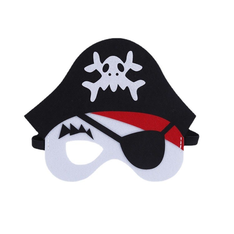 Felt Halloween Mask Decoration Custom Cartoon Mask Children Felt Mask Fancy Dress Mask - Image 4