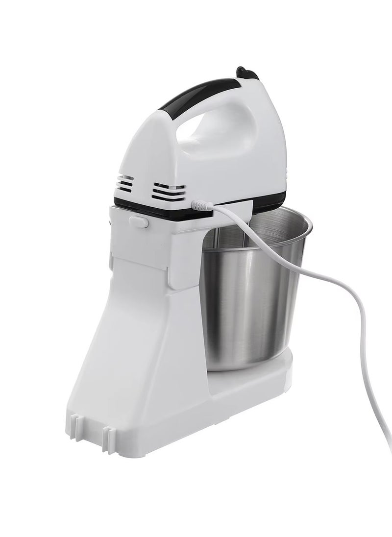 sokany Mini Stand Mixer Machine, 2L Stainless Steel Bowl, 7 Speed Settings, Professional Baking Results, Easy Mixing And Kneading, 2 L CX-6620 White  - Image 4