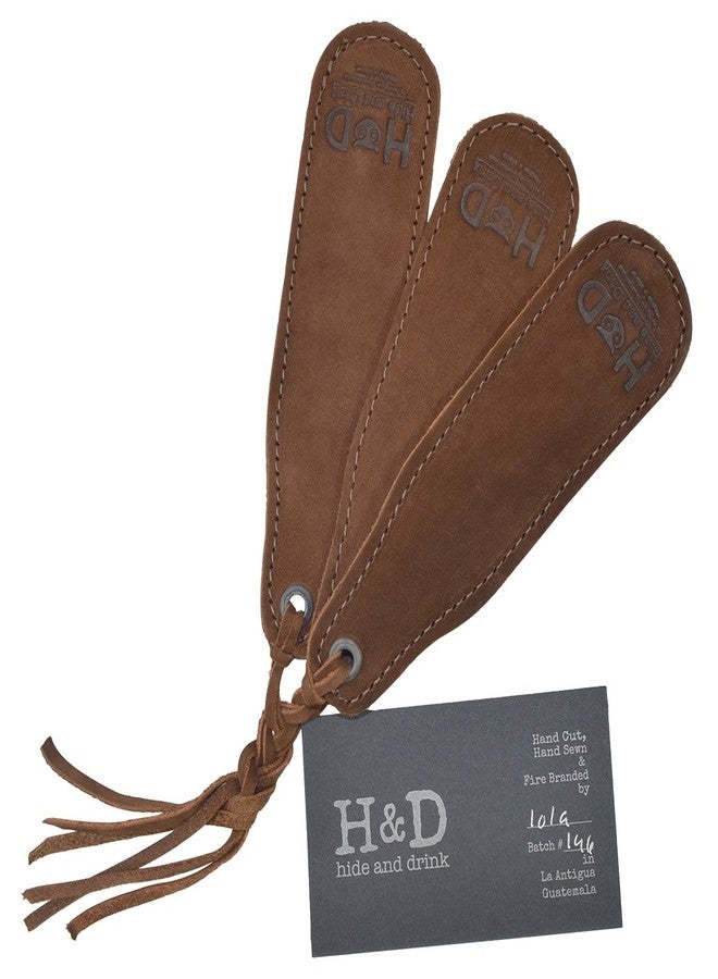 Hide & Drink, Leather Bookmark Page Marker for Book Lovers, Page Turners, Travel Readers, Literature Fans, Book Club Gifts Handmade 101 Year Warranty (Swayze Suede) - Image 4