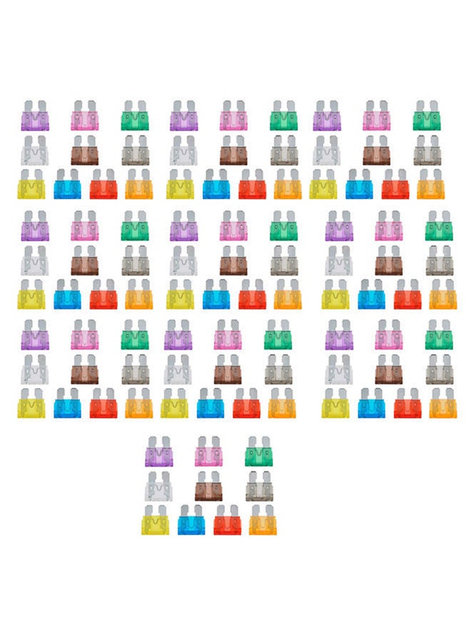 NIBEMINENT 105-Piece Blade Car Fuse Assortment Set - Image 1