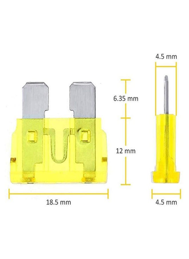 NIBEMINENT 105-Piece Blade Car Fuse Assortment Set - Image 5