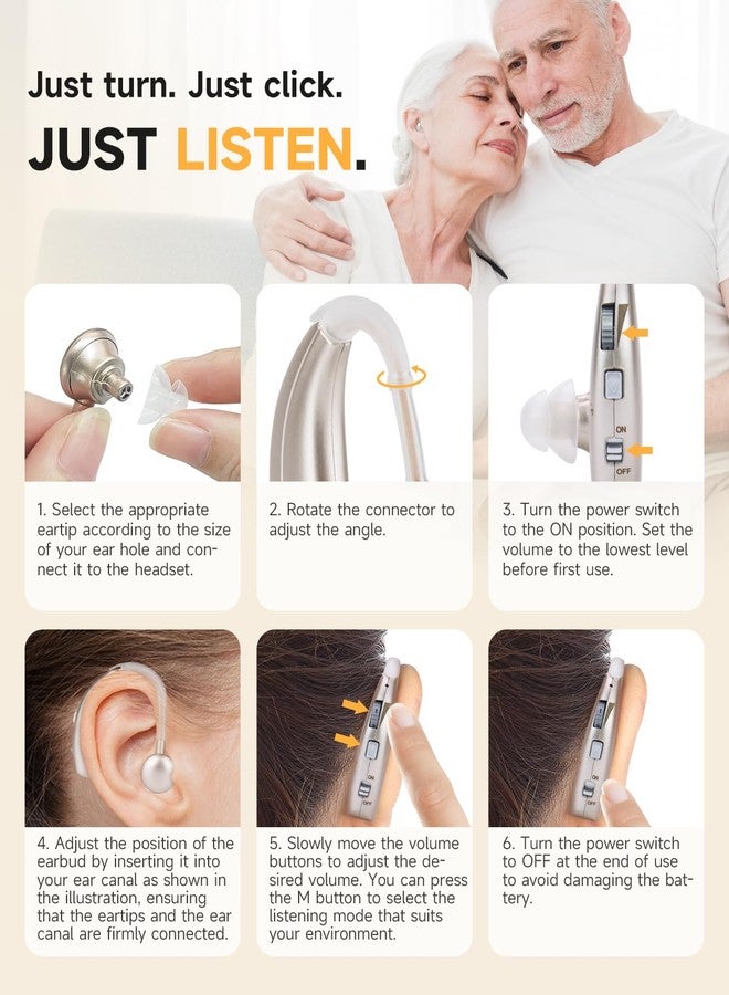 Britzgo Digital Hearing Amplifier by Britzgo BHA-1301 Pack of 2. Doctor and Audiologist Designed - Image 4