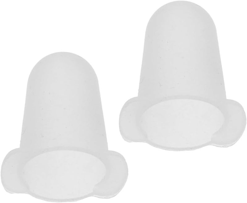 Silicone Cake Piping Tip Protectors Covers Set, Medium Size 2pcs, Baking Decorating Nozzle Sleeve for Frosting Tip Protection and Storage - Image 1