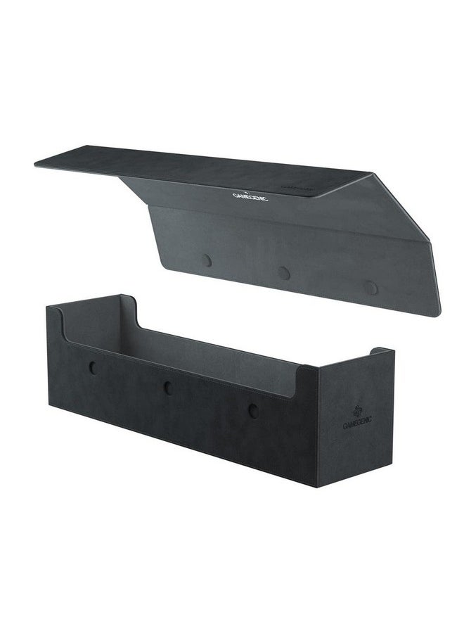 Gamegenic Gamegenic Dungeon S 550+ Convertible Deck and Game Accessories Box | Double-Sleeved Card Storage | Card Game Protector | Nexofyber Surface | Holds up to 550 Cards | Black Color | Made, G20091  - Image 3