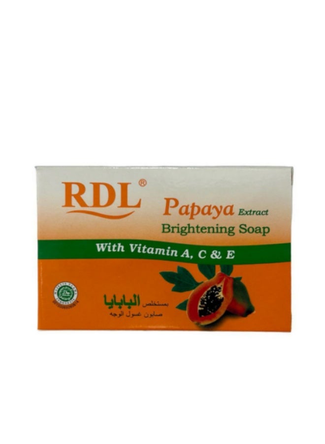 ار دي ال صابون البابايا لتفتيح البشرة 128 جرام