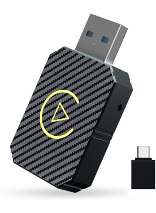 محول CarPlay لاسلكي للسيارة – توصيل مباشر وسهل – متوافق مع iPhone iOS 12+ والسيارات من 2016 فصاعدًا - Image 1