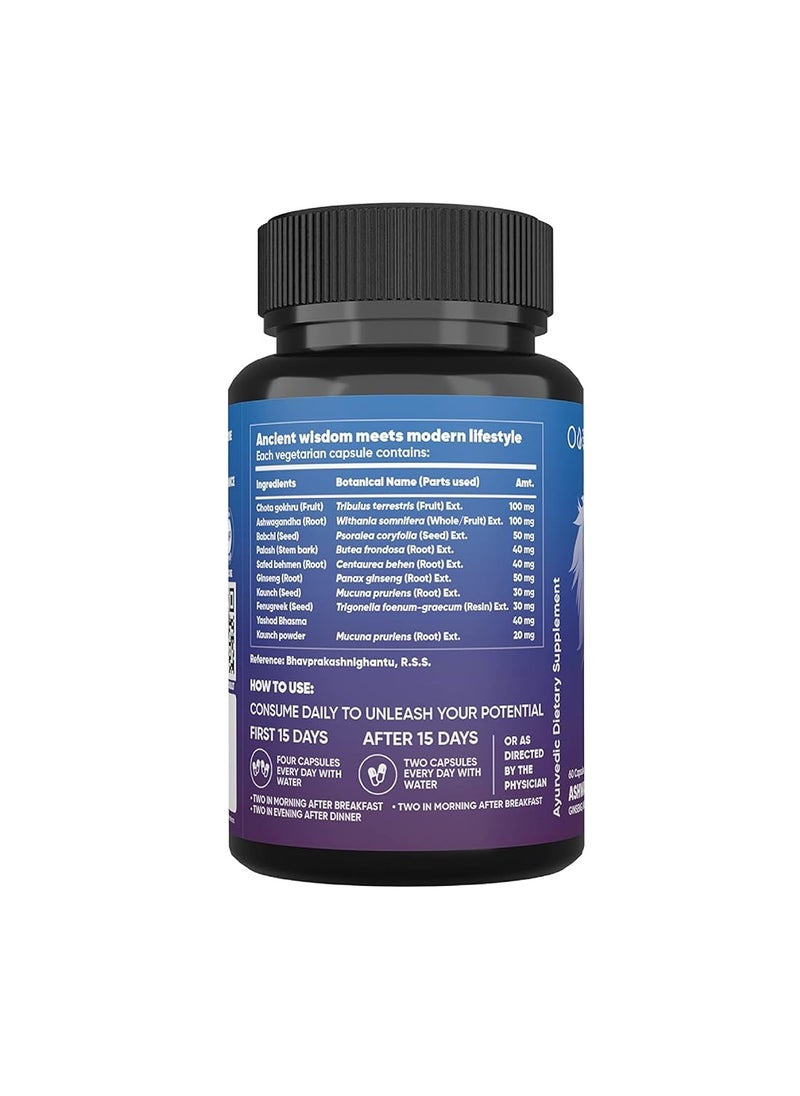 AADAR - Straight Up Capsule For Strength In Men 60 Capsules - Image 1