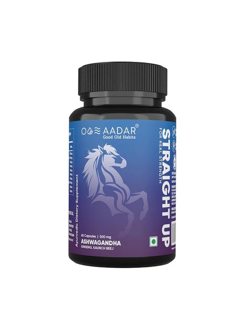AADAR Ayurveda Straight Up Capsule (60 Capsules)