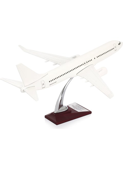 Boeing 737-800 Model Airplane, White Color Airplane Model