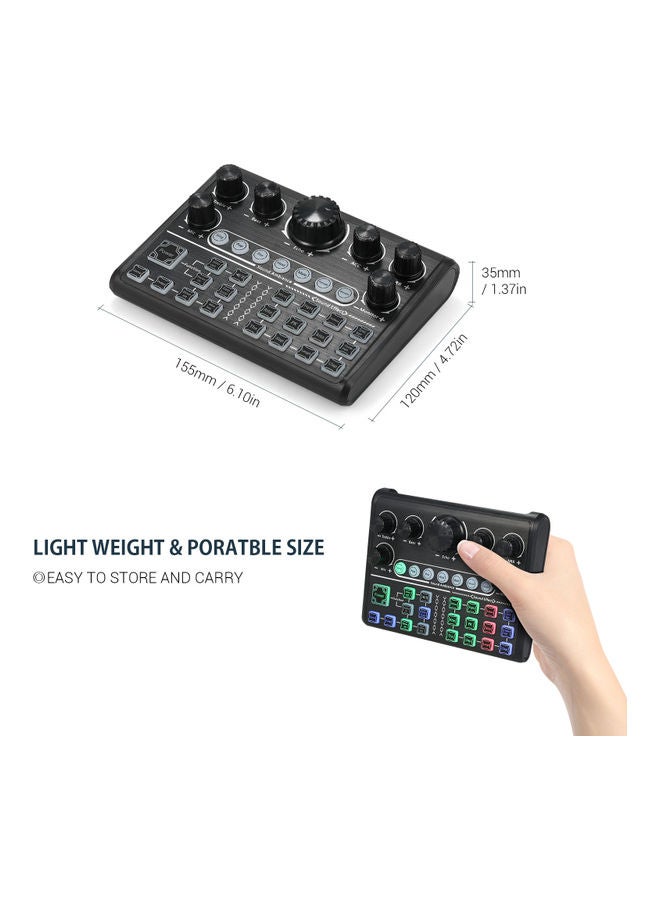 Live Sound Card Audio Mixer Board - Image 3