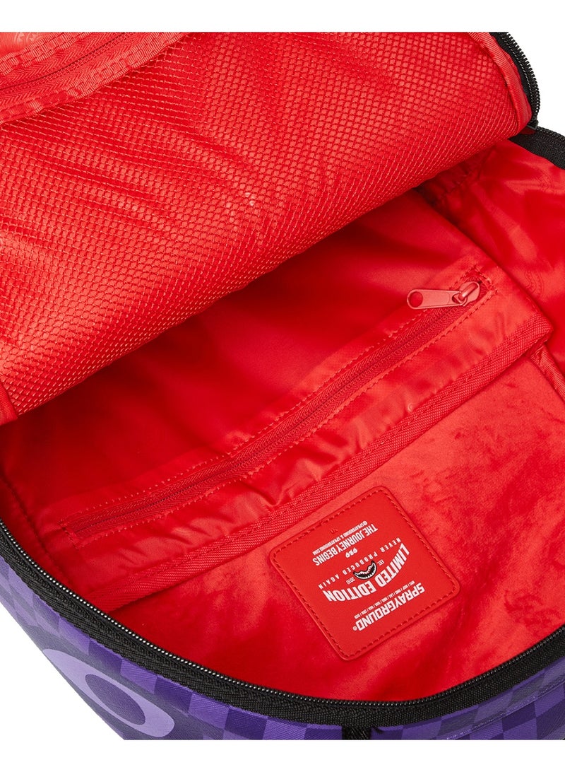 SPRAYGROUND PURPLE SHARK SHARKS IN PARIS DLXSV BACKPACK  - Image 4