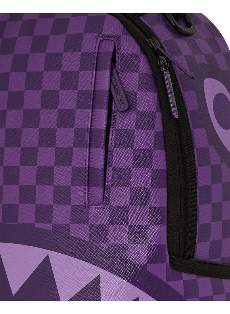 SPRAYGROUND PURPLE SHARK SHARKS IN PARIS DLXSV BACKPACK  - Image 2
