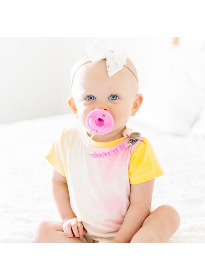 Ryan & Rose Ryan & Rose Cutie PAT Pacifier Teether 10 Pack Assorted Colors (Whimsy (Girl), Stage 1) - Image 3