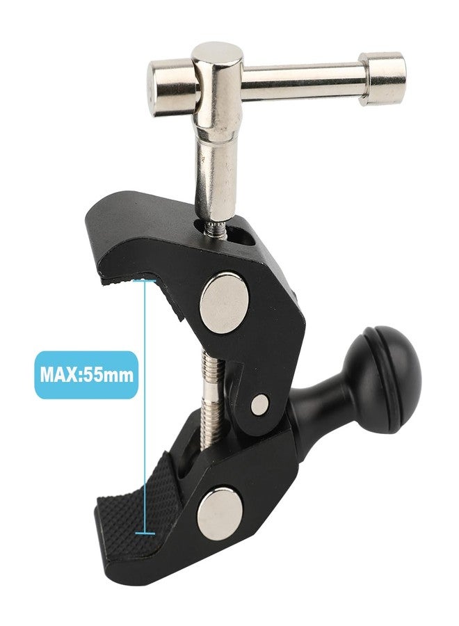 Rigdance Super Clamp Mount with 20mm Ball for Off-Road Vehicle A-Pillar Grab Handle, Truck Bus Handle Bar, Compatible with Bulletpoint Mounting Solutions - Image 4