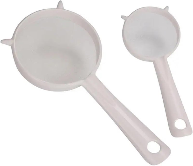 Filter Flour Colander Nest Spoon Strainers Handheld Screen Mesh Tea Leaf Strainer(Small) - Image 2
