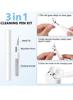 ANYOGRO Compatible with AirPods 4 Case Cover for Women and Men, Automatic Snap Switch Security Locking Cover for Airpods 4th Generation 2024 Cases with Cleaner Kit and Keychain Front LED Visible Green  - Image 3