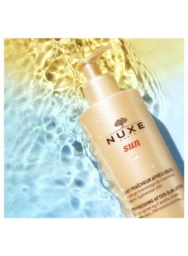 NUXE Sun Refreshing After-Sun Lotion Face and Body 400ml - Image 3