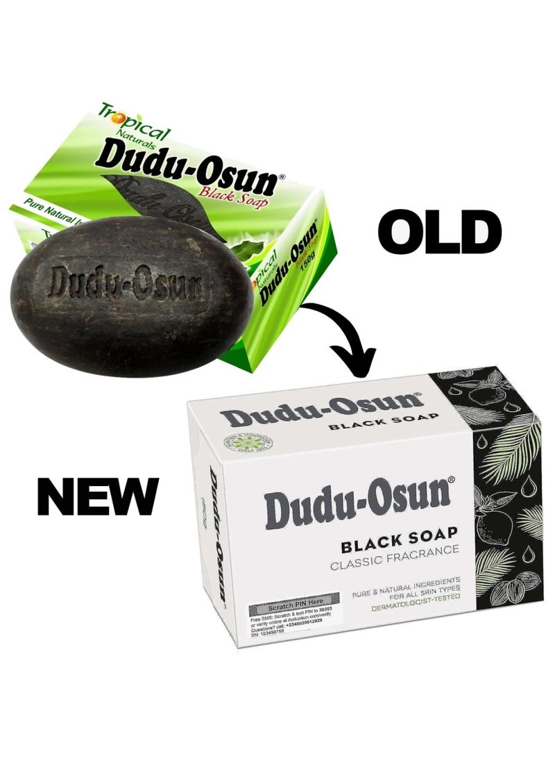 Dudu-Osun - Pack of 12 Black Soap - 12x150g - Image 1