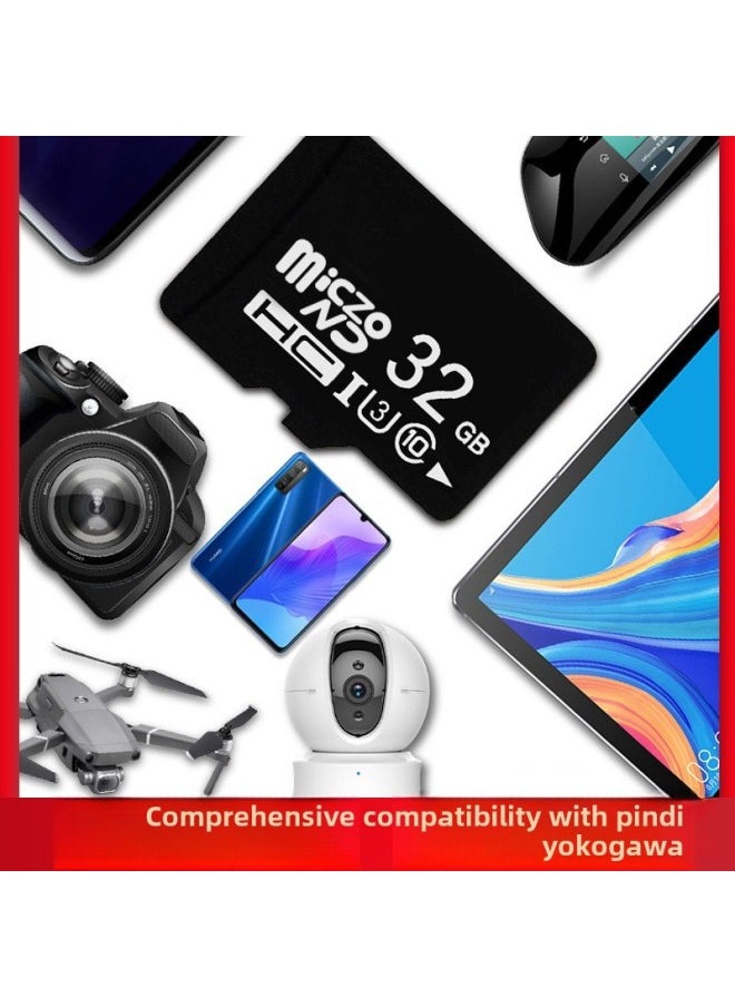Generic - Memory Card 8G High-speed 16G Monitoring 32G Mobile Phone 128G Recorder TF Card 64G Camera 4G Memory Card-Capacity:High-quality Fixed-band Version 256mb - Image 1