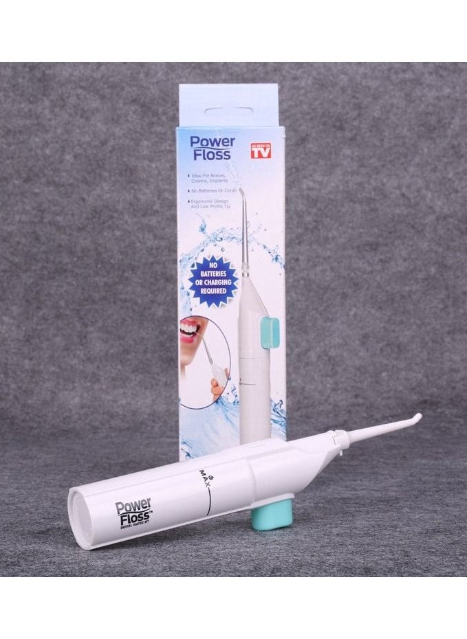 Power Floss جهاز تنظيف الأسنان المحمول بالخيط المائي لتنظيف الأسنان  - Image 1