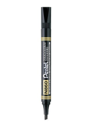 Permanent Marker Chisel Tip Black Ink