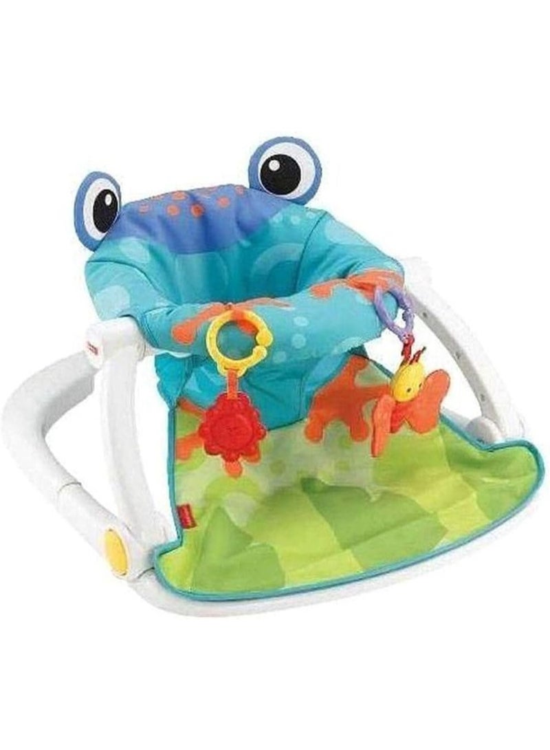 Tiibaby Frog-Themed Baby Support Seat with Toys 0-18 Months - Image 2