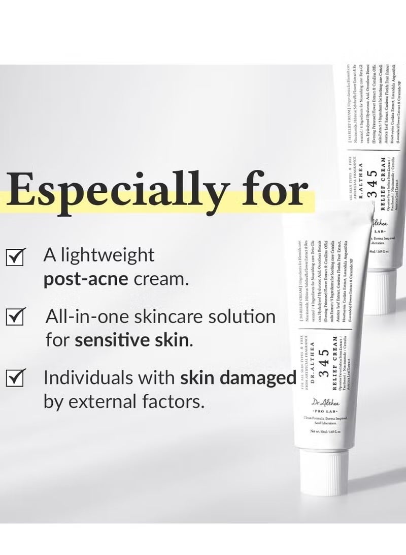 دي آر.ألثيا كريم دكتور ألتيا 345 للتلطيف، لجميع أنواع البشرة، 50 مل - Image 5