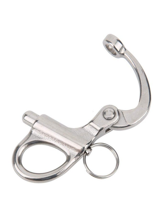 316 Stainless Steel Snap Hook, Fixed Quick Release Mountaineering Rock Climbing Snap Hook for Outdoor Camping Mountaineering(70mm) - pzsku/ZBF4F6B2AA167F4A97B50Z/45/_/1740982575/05485fda-8e89-4e1a-a2b8-23ab1744f7df