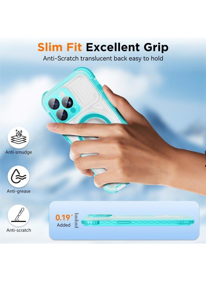 WIFORT iPhone 15 Pro Waterproof Case, 360 Full Body Shockproof Dustproof Protection Built-in Screen, IP68 Underwater, 15ft, Military Dropproof, - Image 5