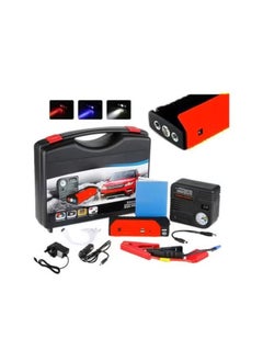TIGER Multifunctional Car Jump Starter With Compressor – Portable 12V Battery Booster, Air Pump, Emergency Jump Start for Cars, Motorcycles, and More – Compact Design, Quick Charging, Reliable Power Supply, Ideal for Roadside Assistance – No More Dead Batteries  - Image 1
