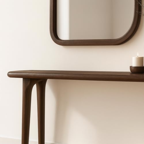 carpentray 120cm Long Wooden Console Table for Living Room | Side Entrance Table for Home (120 * 30 * 77 Cm) - Image 2