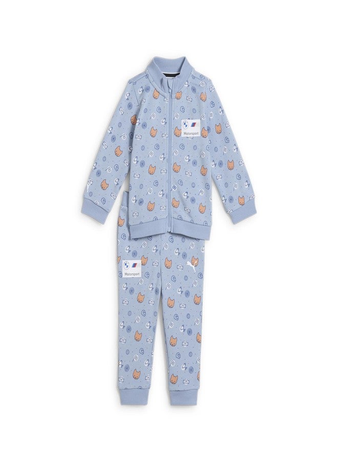 PUMA Unisex-Child BMW M Motorsport Jogger, Blue Wash All-Over-Print SS25, 2T - Image 1