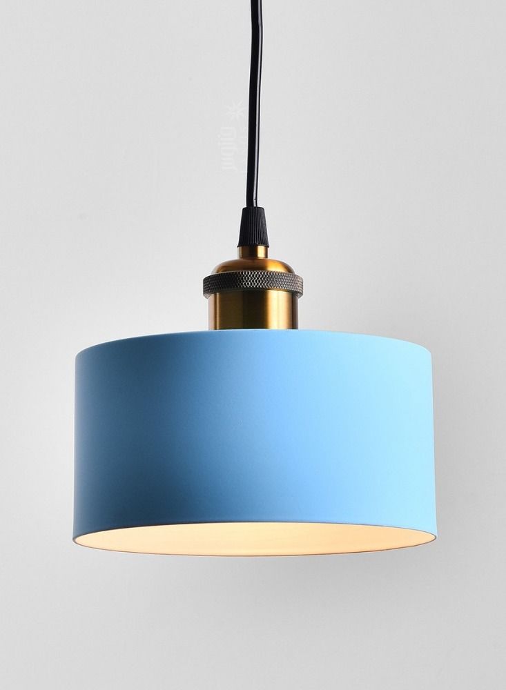 يوكاندل ثريا صغيرة زرقاء معلقة - Image 1