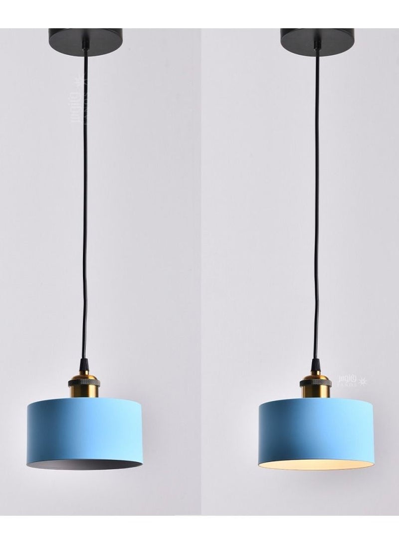 يوكاندل ثريا صغيرة زرقاء معلقة - Image 3