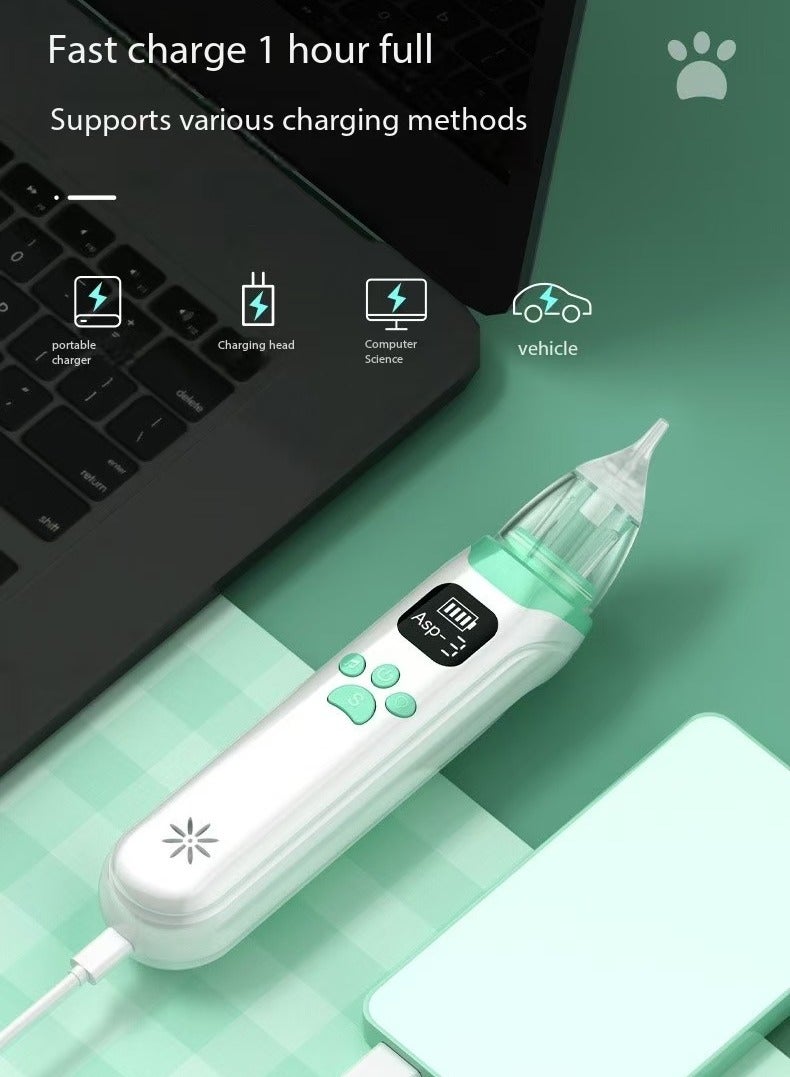 Baby Nasal Aspirator,Electric Baby Nasal Aspirator,Baby Nose Sucker,easy to clean - Image 2