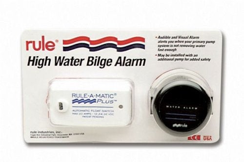 Rule 33ALA Marine High Water Bilge Alarm (Mercury Free, 12-Volt),White - Image 2