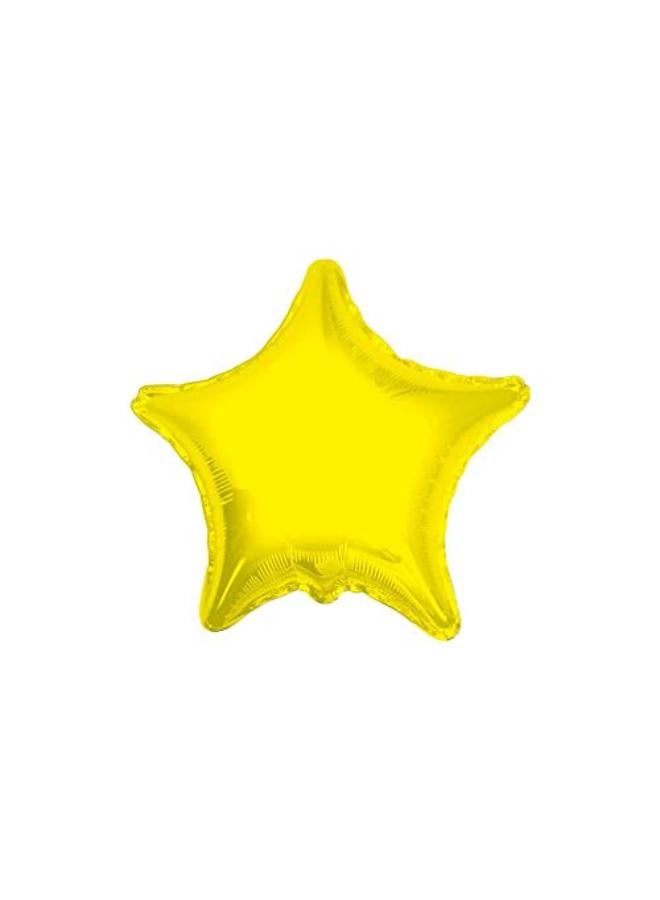جي تي جي تويز نجمة صفراء 18" بالون - Image 3