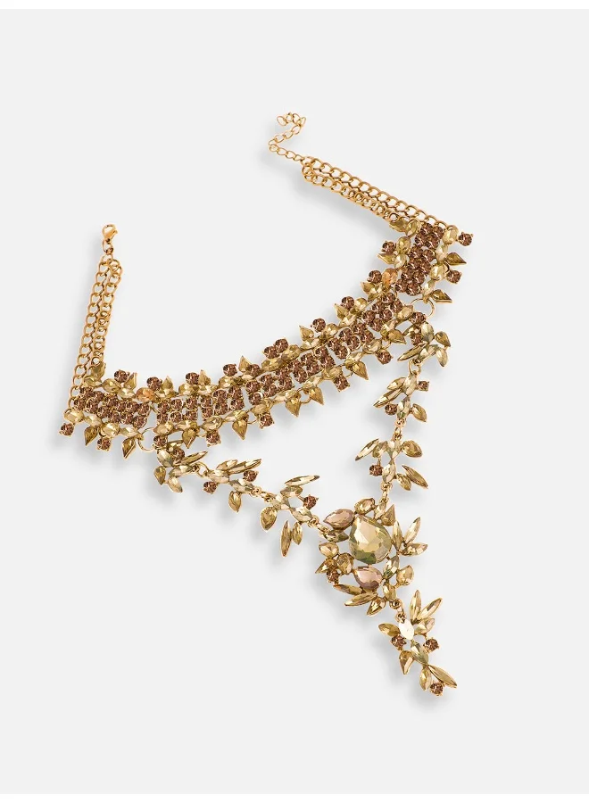 SOHI Party Statement Artificial Necklace Jewellery