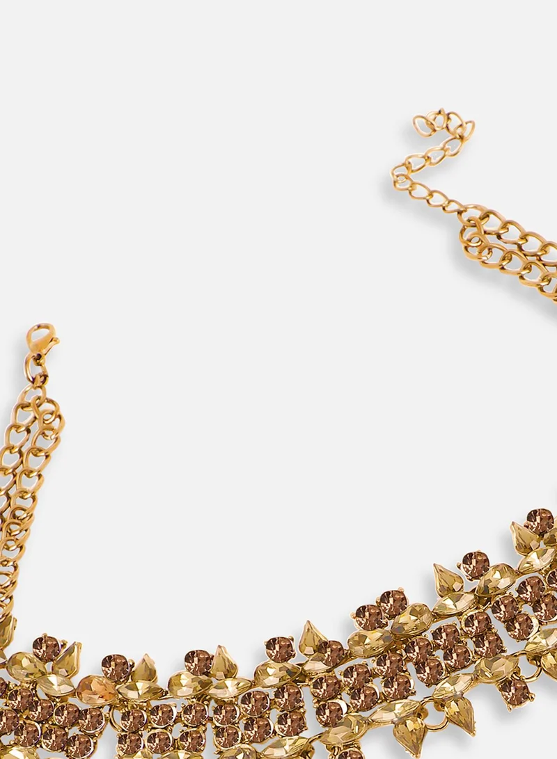 SOHI Party Statement Artificial Necklace Jewellery
