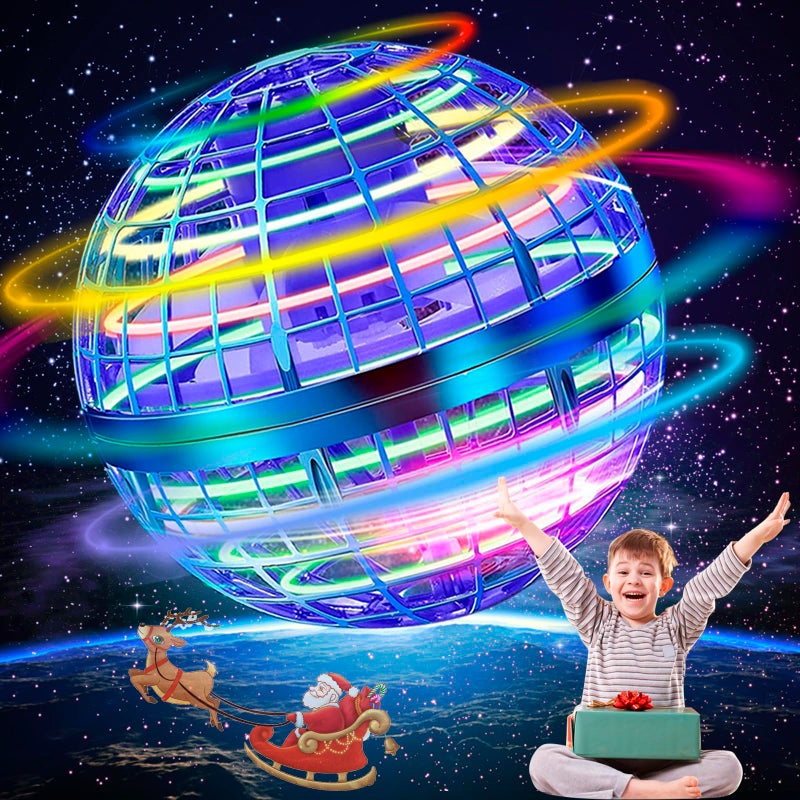 Taikcsut 2025 Upgraded Flying Orb Ball Toy Hover Boomerang Ball Spinner Mini Drone Magic Floating Galactic Fly Spinning Orb for for Boys Girls and 612 Age Kids - Image 3