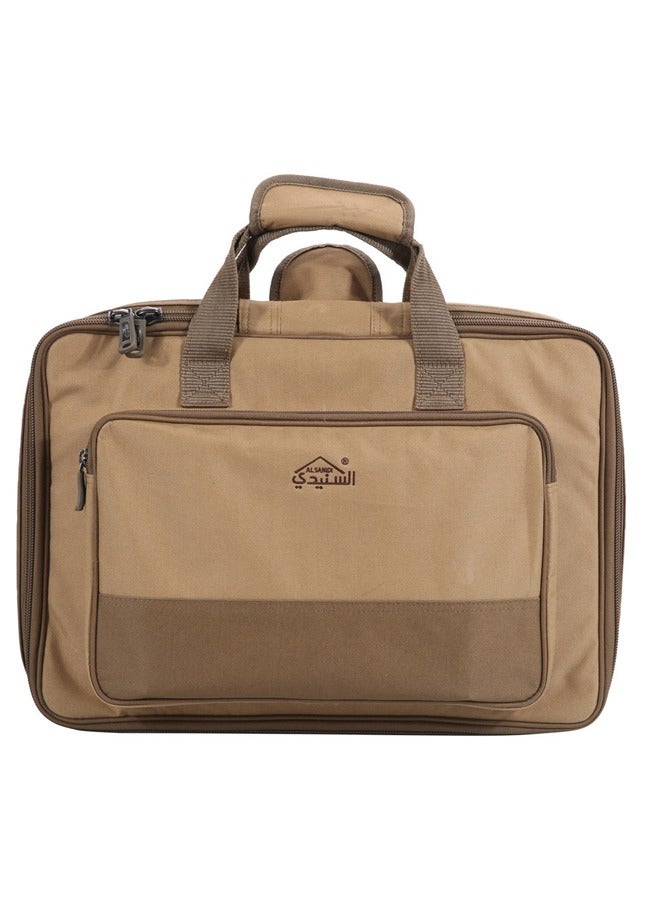 AL SANIDI Complete grill kit Barbecue Tool Set Kaki Set 16 pcs - Image 3