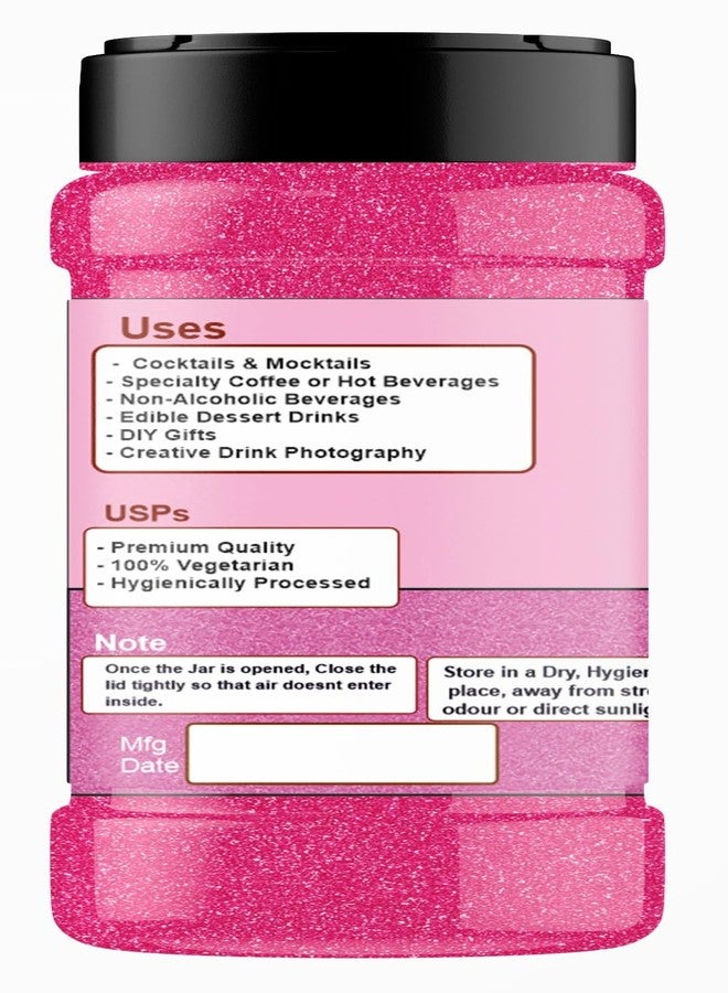 RED CLIFF Edible Pink & Copper Drink Shimmer Powder for Cake Decoration, Drinks, and Desserts Food Grade Glitter Dust for Baking, Beverages, and Creative Culinary Designs || (50gx2) - Image 2