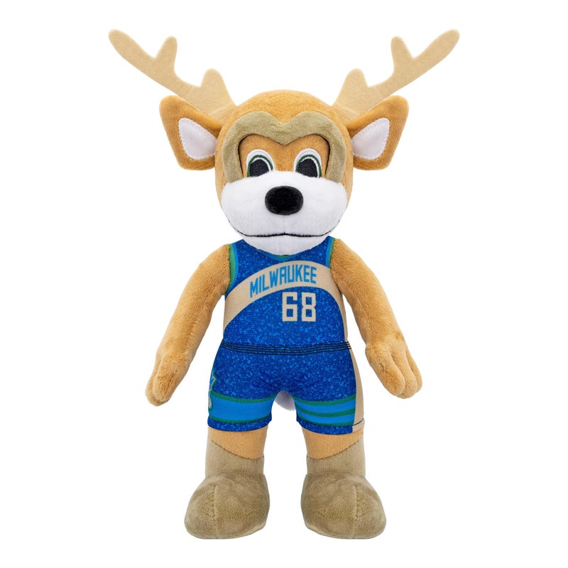 Bleacher Creatures Milwaukee Bucks Bango 10 NBA Mascot Plush Figure A Mascot for Play Or Display - Image 3