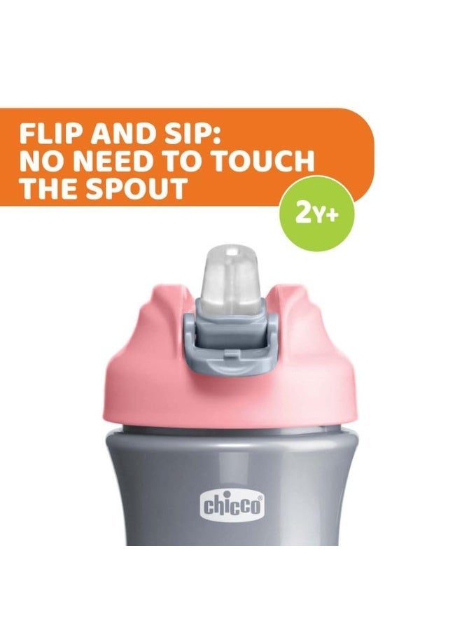 Chicco Kids Pop Up Cup Pink 2Y+ - Image 2