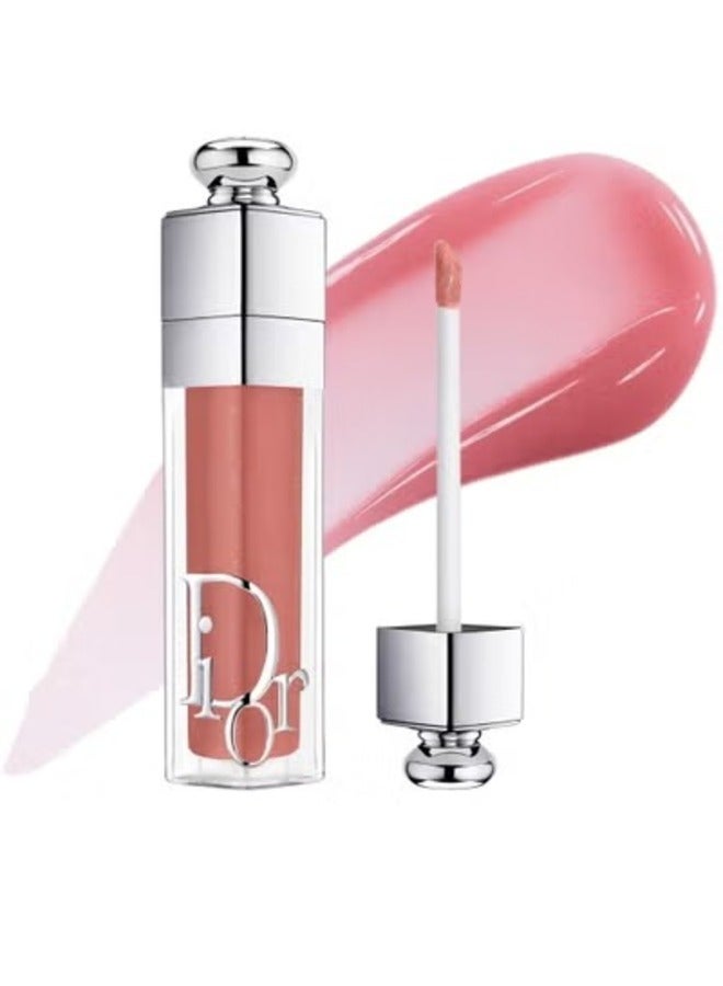 Dior Addict Lip Maximizer - Shade 038 Rose Nude 6ml | Plumping Gloss with High Shine & Hydration - Image 1
