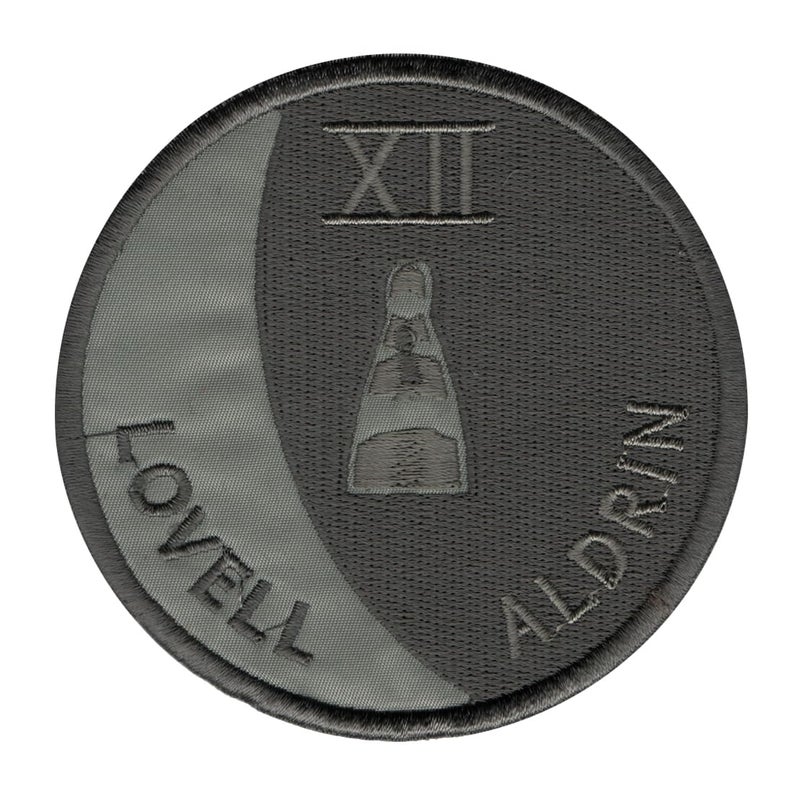 Generic Lovell Aldrin Gemini Space NASA Applique Embroidered Sew-on Patch ; Size: 8.5cm x 8.5cm for Jackets, T-Shirts, Bags, Jeans, Pants, Outdoor Clothing ; Imported from Malaysia (1 Piece). (Code: S-53)  - Image 1