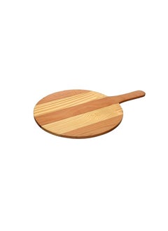 SAS Wooden Round Peel For Serving Pizza And pastries - Beech Wood - (32Cm)  - Image 1