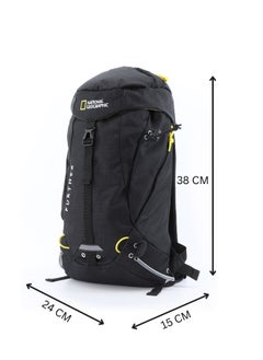 National Geographic DESTINATION Backpack Black, Durable Water Resistant Polyester Lightweight Bag For Men Women Trekking Hiking Camping Outdoor Travel 15L - pzsku/ZBF5039F271E86A0E3CA9Z/45/_/1734415236/4d3fcabf-d0a7-4ed0-8ad7-2583af506423