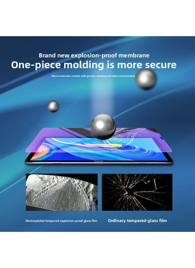 Generic - Suitable For Apple Tablet Ipad9.7/10.2/10.5/10.9/11 Straight Edge Arc Edge HD Anti-fingerprint Scratch-Color:Straight Edge High Definition Aluminum (with Packaging) + Film Artifact-Dimensions:iPad Air4/Air5【2020-2021】 - Image 1